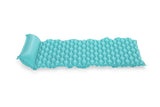 Luftmadrass för pool/vatten med uppblåsbar kudde 213x86 cm PVC