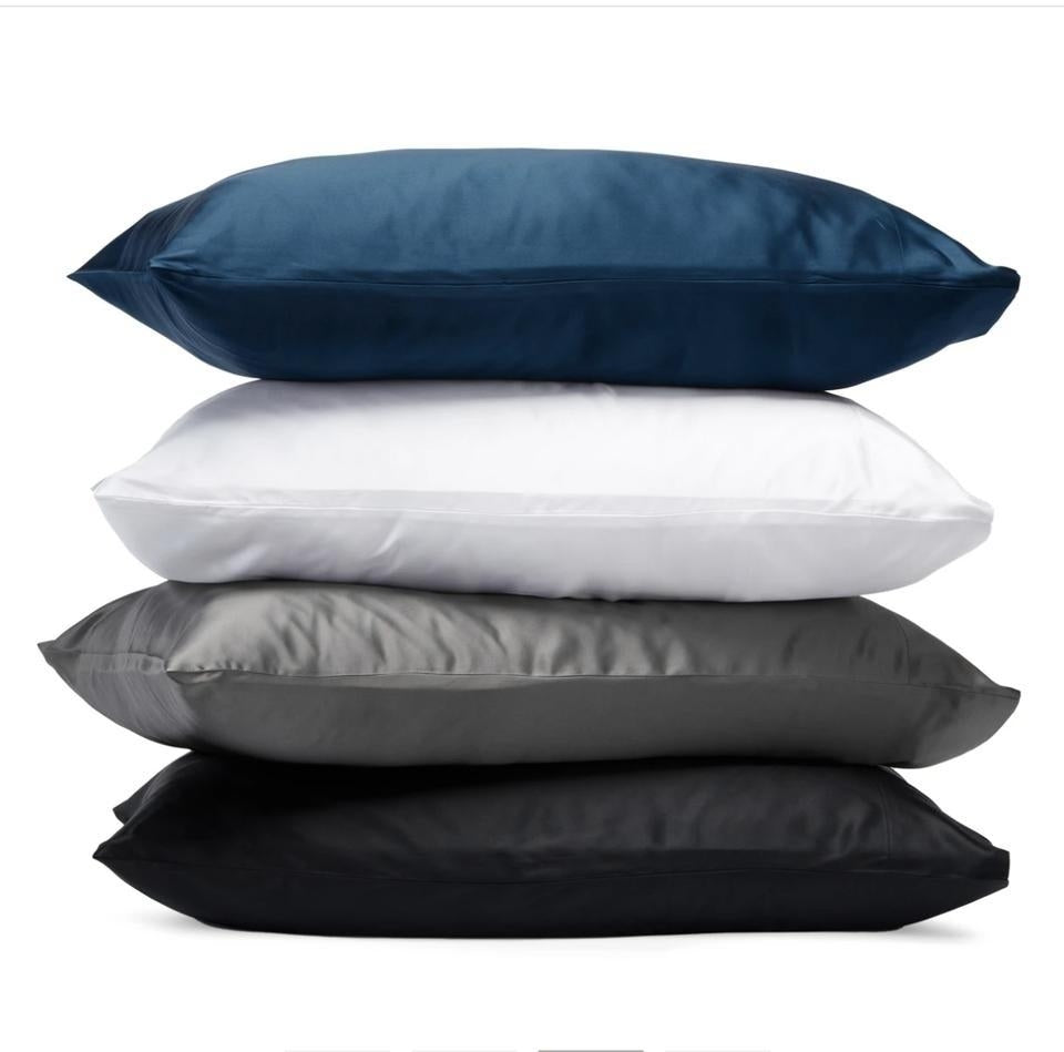 Lyxigt Satinörngott - Set med 2 Kuddfodral, 50 x 66 cm -