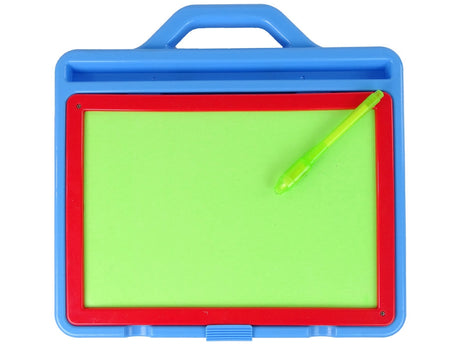 Magnetisk ritplatta med LED-ljus 2-i-1 inkl bokstäver/siffror 33 cm