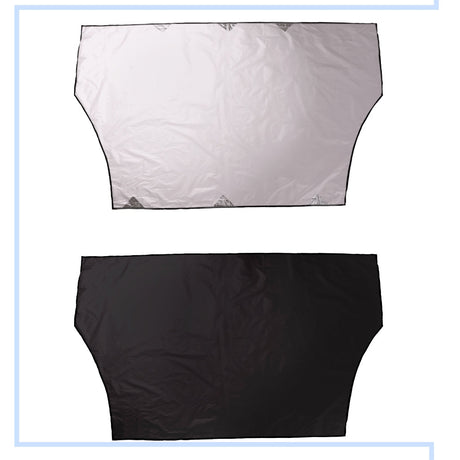 Magnetisk sol- och frostskyddsgardin bilruta 210x125 cm polyester