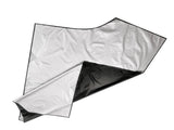 Magnetisk sol- och frostskyddsgardin bilruta 210x125 cm polyester