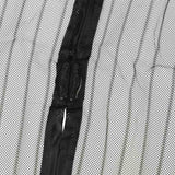 Magnetiskt myggnät för dörr 100x210 cm svart själstängande