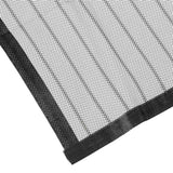 Magnetiskt myggnät för dörr 100x210 cm svart själstängande