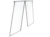 Magnetiskt myggnät för dörr 160x230 cm svart med klämmor