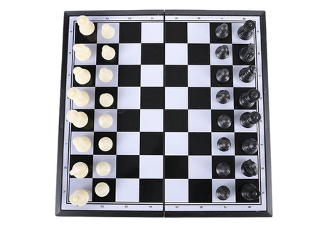 Magnetiskt schackset 25x25 cm spelbräda, från 6 år