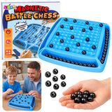 Magnetiskt strategispel med 20 kulor, 1–4 spelare, plastbräde