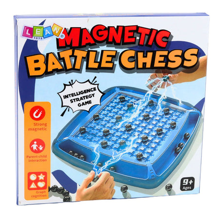 Magnetiskt strategispel med 20 kulor, 1–4 spelare, plastbräde