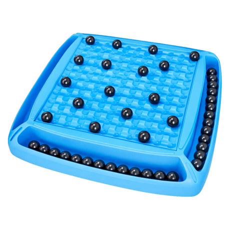 Magnetiskt strategispel med 20 kulor, 1–4 spelare, plastbräde