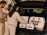Mammaväska 3-i-1 set med kosmetikväska/organiserare beige