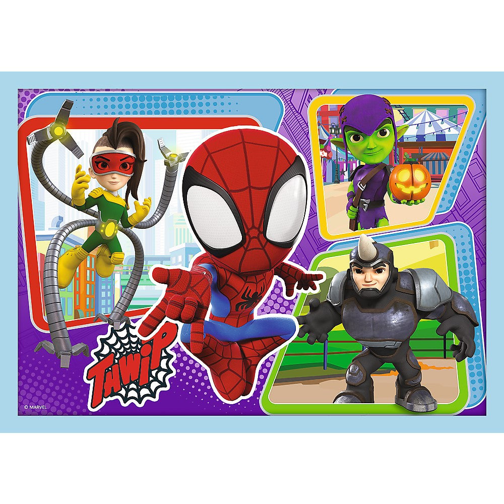 Marvel 4-i-1 barnpussel 35/48/54/70 bitar, från 3 år