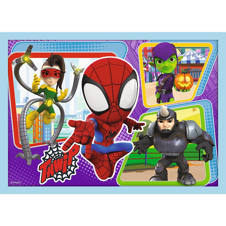 Marvel 4-i-1 barnpussel 35/48/54/70 bitar, från 3 år
