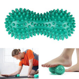 Massageboll för muskler PVC 15x6,5 cm för träning, färg slumpmässig