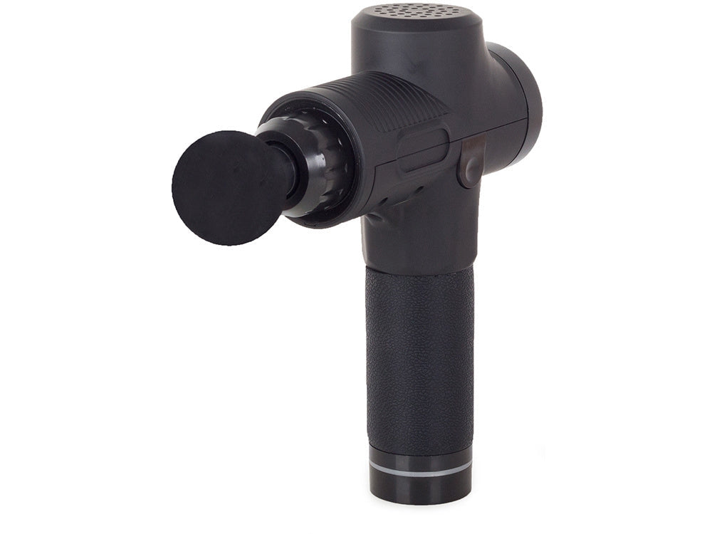 Massagepistol 30 hastigheter med 6 massagehuvuden och fodral