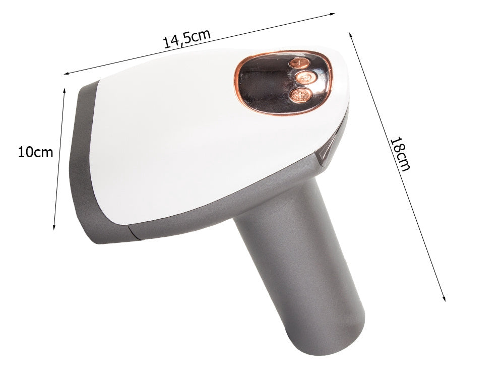 Massagepistol med 8 massagehuvuden 10 nivåer USB-C