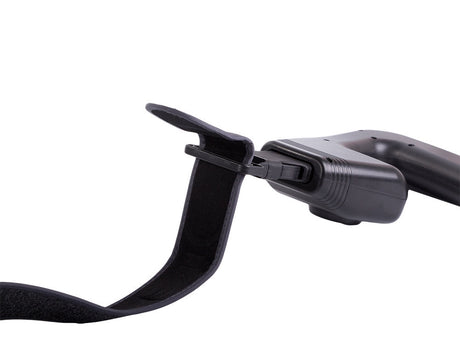 Massagepistol med bälte USB-C 6 massagehuvuden 4 hastigheter