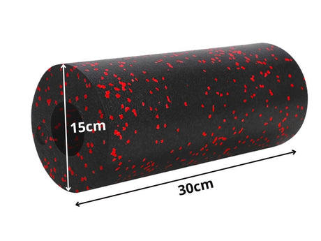 Massage roller EPP-skum fast slät 30x15 cm blandade färger