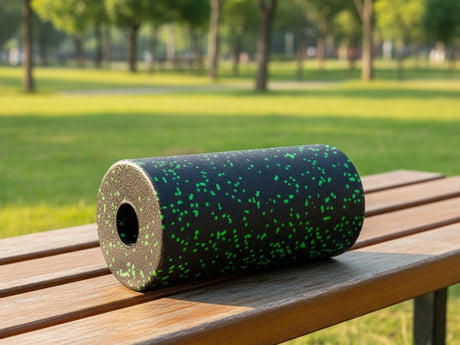 Massage roller EPP-skum fast slät 30x15 cm blandade färger
