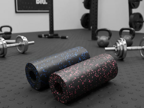 Massage roller EPP-skum fast slät 30x15 cm blandade färger