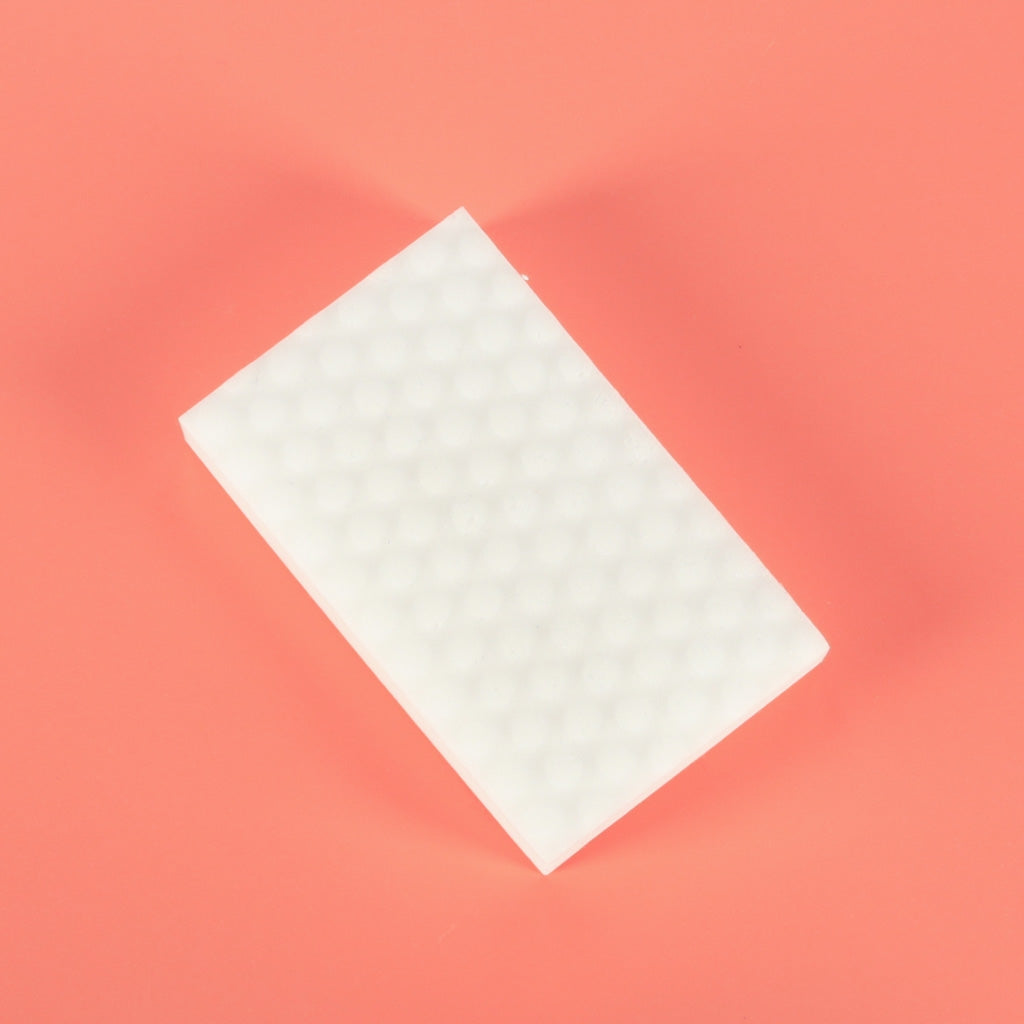 Melaminsvamp fläckborttagning 10x6x2 cm för väggar, skåp, möbler