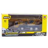 Metallkranmodell 1:50 HUI NA Autokrane 1702 med rörliga delar