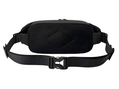 Midjeväska med justerbar rem 2 fack svart 27x16x10 cm