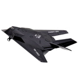 Militärflygplan leksak 21 cm med ljus/ljud, pull back, skala 1:400