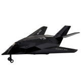 Militärflygplan leksak 21 cm med ljus/ljud, pull back, skala 1:400