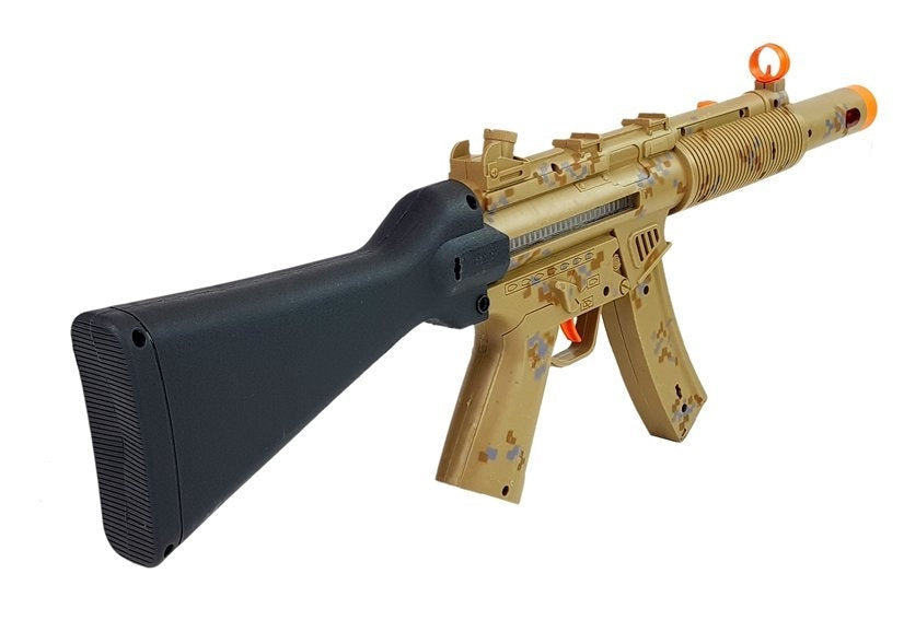 Militärleksaksset 2 pistoler med ljud/LED + headset, grön, 3+ år