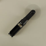 Mini USB-fläkt 2-i-1 hand/skrivbord 1200mAh USB-C svart