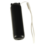 Mini USB-fläkt 2-i-1 hand/skrivbord 1200mAh USB-C svart