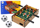Mini bordfotboll i trä 36x21,5 cm med poängtavla, från 3 år