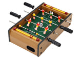 Mini bordfotboll i trä 36x21,5 cm med poängtavla, från 3 år