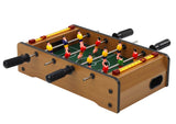 Mini bordfotboll i trä 36x21,5 cm med poängtavla, från 3 år