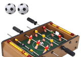 Mini bordfotboll i trä 36x21,5 cm med poängtavla, från 3 år