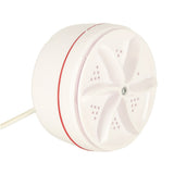 Mini campingtvättmaskin USB 5V 50W för hink, 5L/1kg med sugkoppar