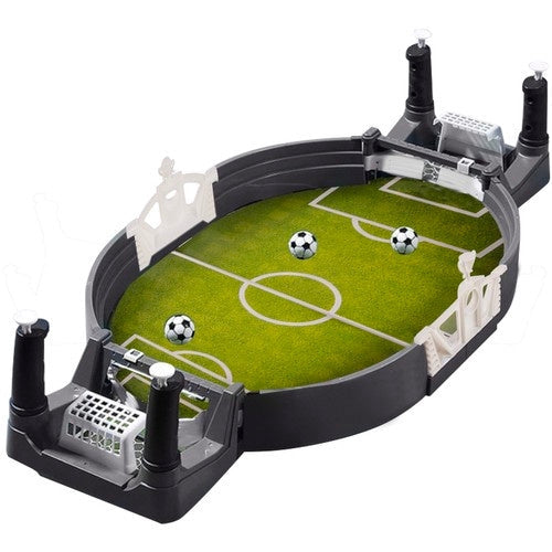 Mini fotbollsspel bordsspel 2 spelare med 3 bollar 47x10x22,5 cm