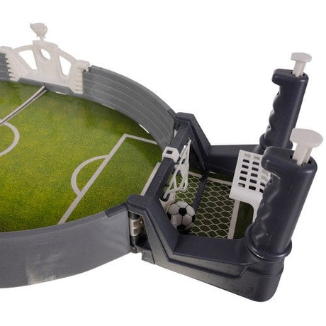 Mini fotbollsspel bordsspel 2 spelare med 3 bollar 47x10x22,5 cm