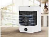 Mini luftkonditionering 2-i-1 USB med luftfuktare 8 W