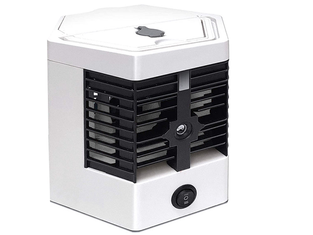 Mini luftkonditionering 2-i-1 USB med luftfuktare 8 W
