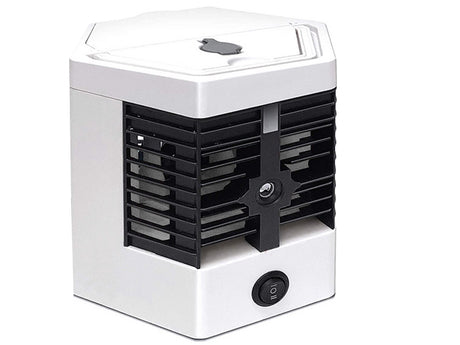 Mini luftkonditionering 2-i-1 USB med luftfuktare 8 W
