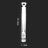 Mini såpbubblor 48-pack 4,5 ml transparenta flaskor för fest/bröllop