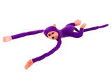 Mjuk apa gosedjur 80 cm med ljud och kardborreband, från 3 år