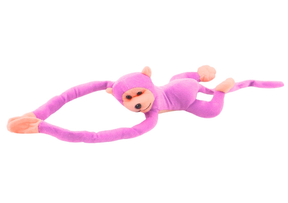 Mjuk apa gosedjur 80 cm med ljud och kardborreband, från 3 år