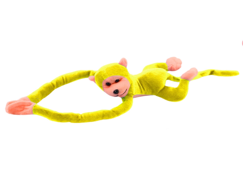 Mjuk apa gosedjur 80 cm med ljud och kardborre, från 3 år