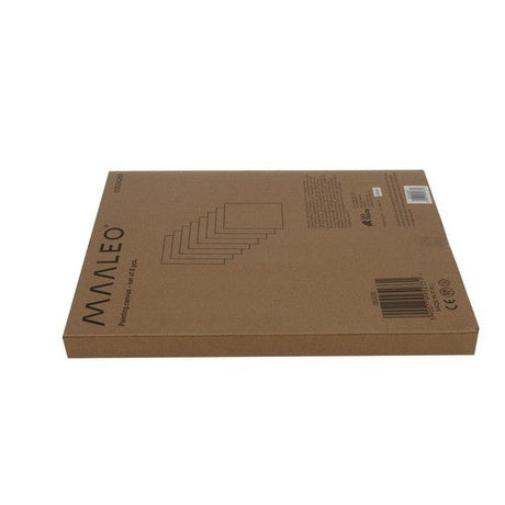 Målarduk på MDF 30x40 cm 8-pack primad vit bomull 180 g/m²