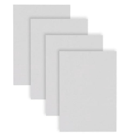 Målarduk på MDF 30x40 cm 8-pack primad vit bomull 180 g/m²