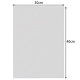 Målarduk på MDF 30x40 cm 8-pack primad vit bomull 180 g/m²
