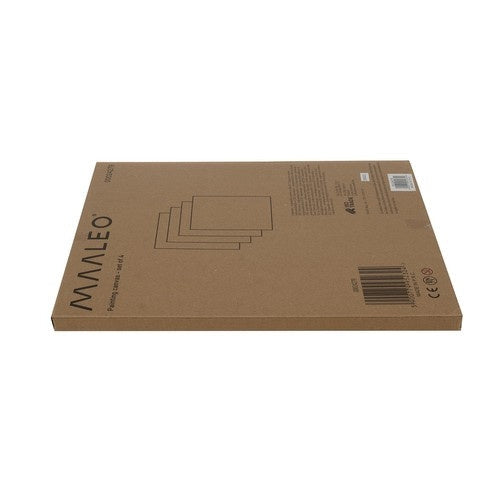 Målarduk på pannå 30x40 cm 4-pack bomull primad 3x för olja/akryl