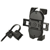 Mobilhållare för cykel/motorcykel styre, justerbar, upp till 18x9 cm