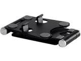 Mobilhållare/surfplatteställ vikbar metall svart justerbar 9,5 cm